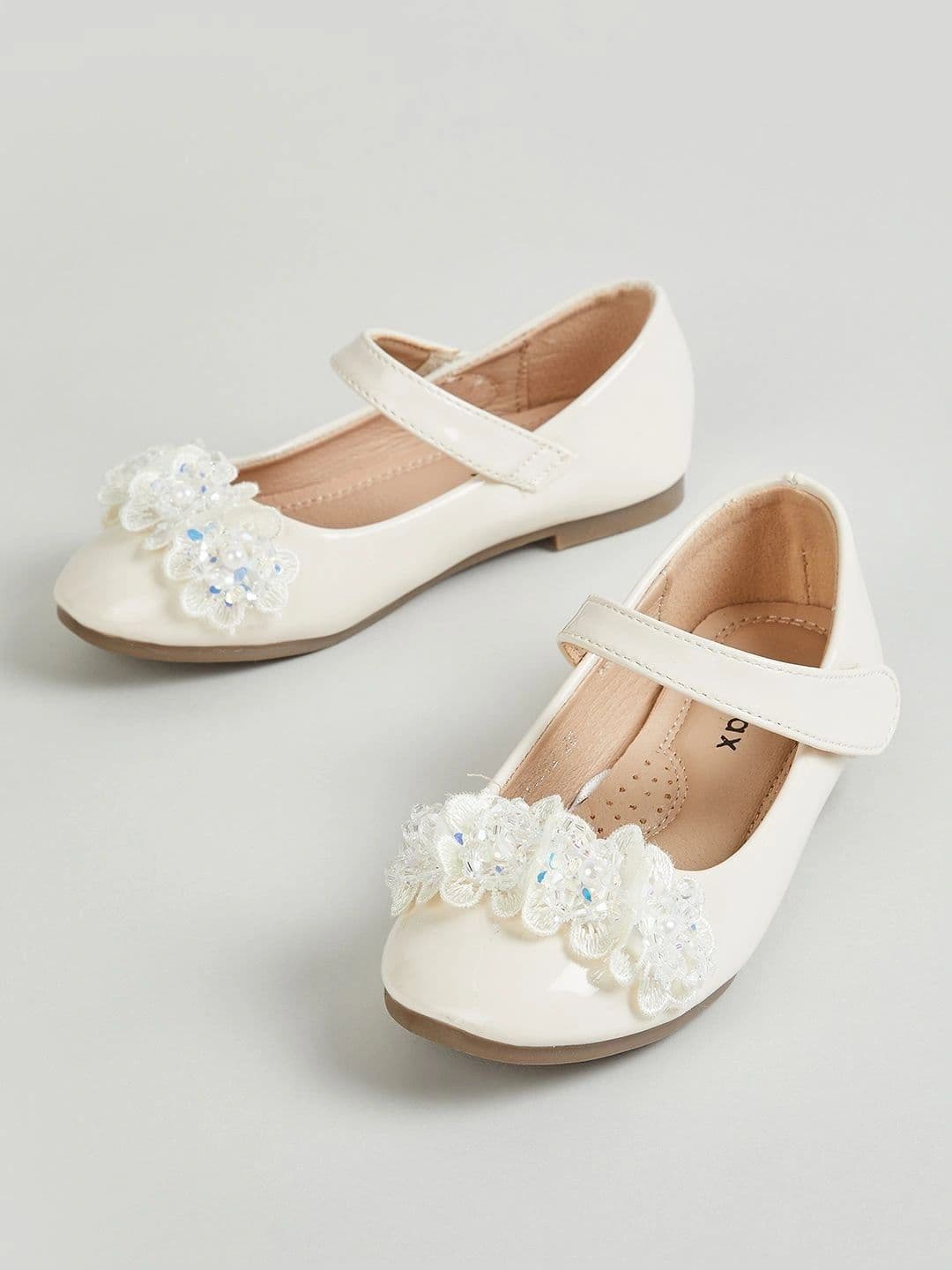 max Girls Embellished Party Flats thumbnail 3