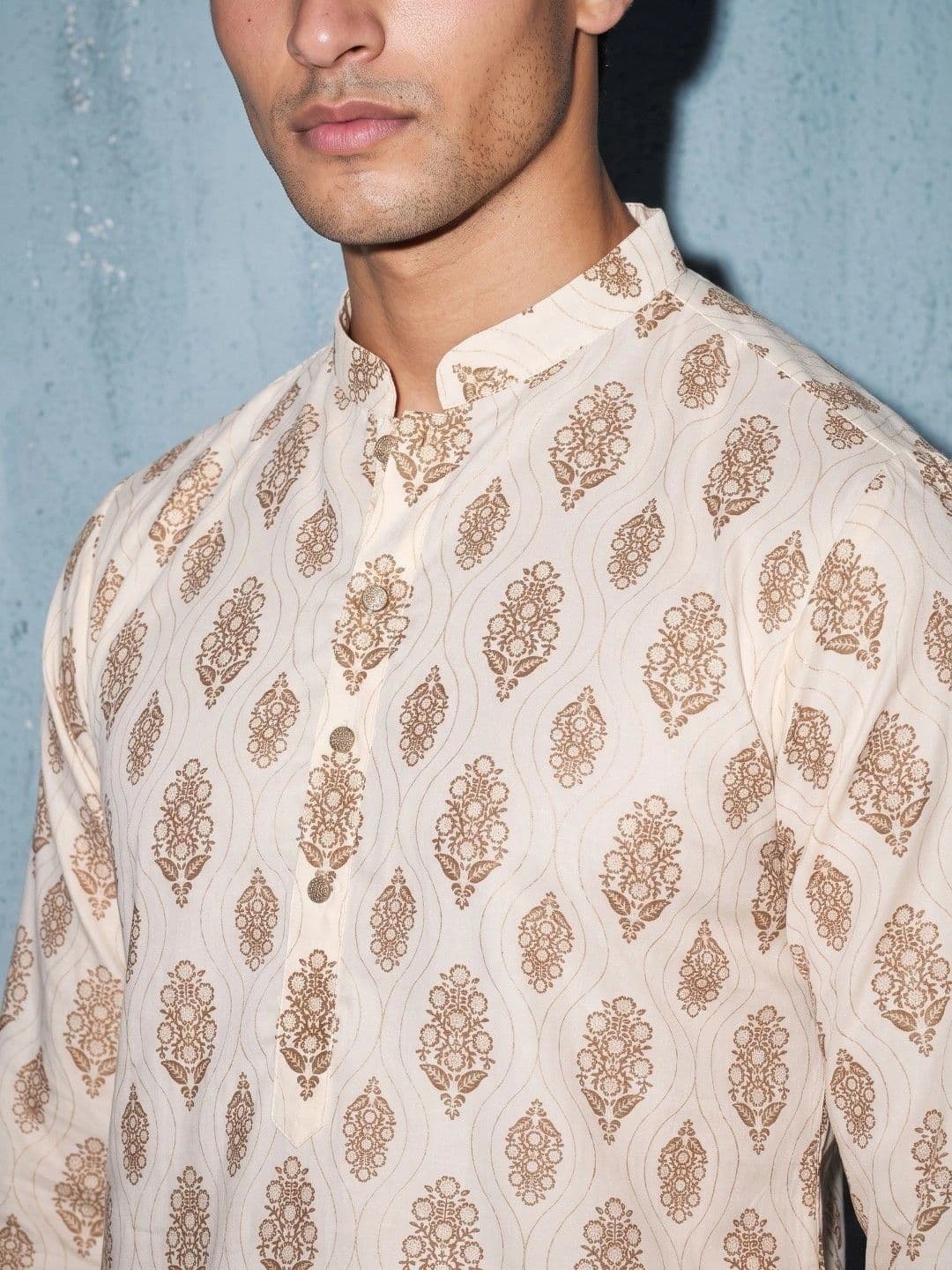 DRIP CHOWK Men Ethnic Motifs Printed Kurta thumbnail 3
