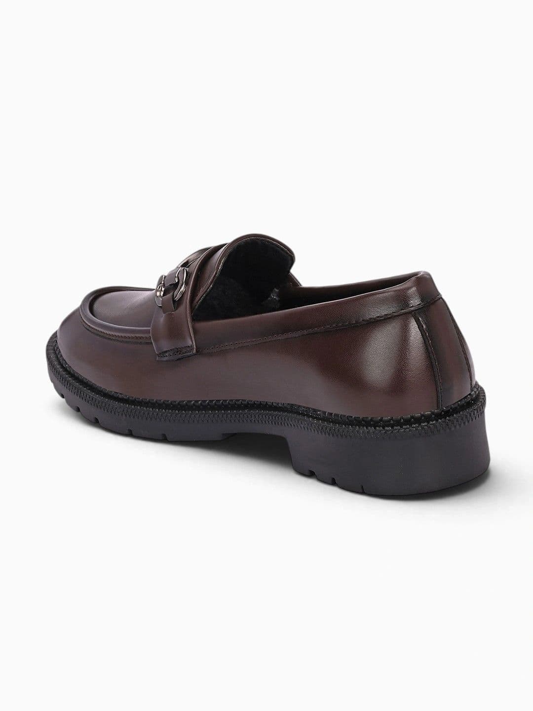 INVICTUS Men PU Round Toe Slip-On Loafers Shoes thumbnail 2