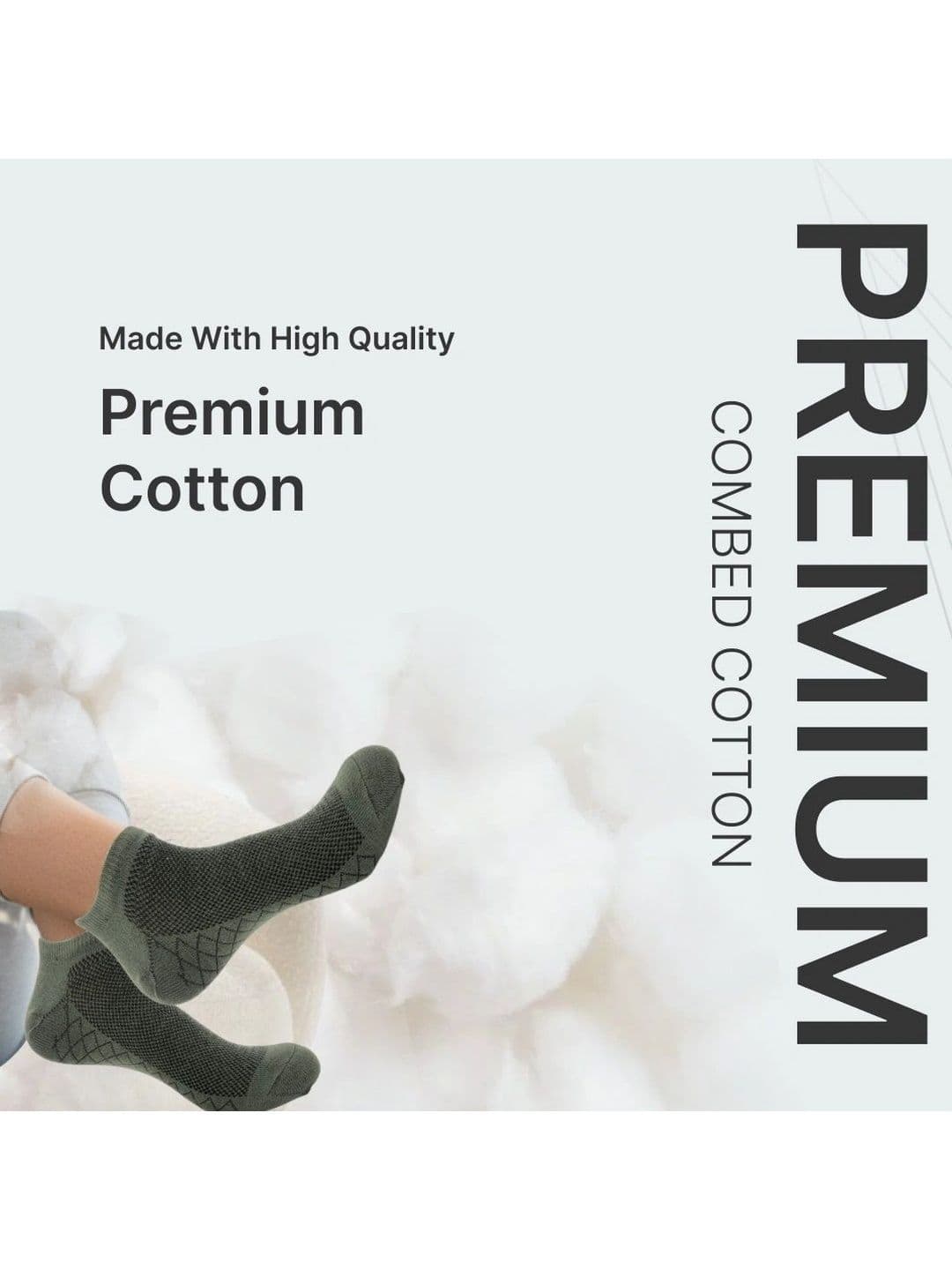 Moda Rapido Men Pack of 5 Cotton Blend Patterned Ankle Length Socks thumbnail 5