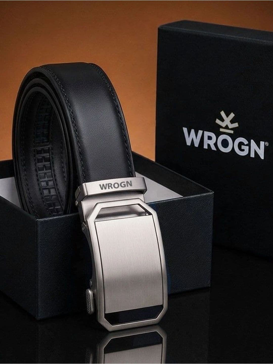 WROGN Men PU Formal Belt - view 1