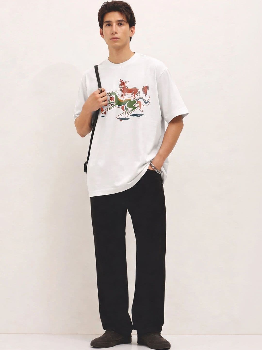 Moda rapido X TOGS & TERRE Men Printed Organic Cotton Blend T-shirt thumbnail 4