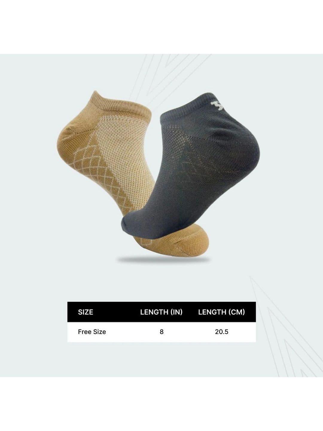 Moda Rapido Men Pack of 5 Cotton Blend Patterned Ankle Length Socks thumbnail 6