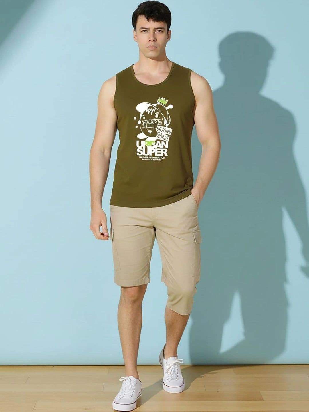 CRYPTIC Men Pack of 2 Printed T-shirt thumbnail 2