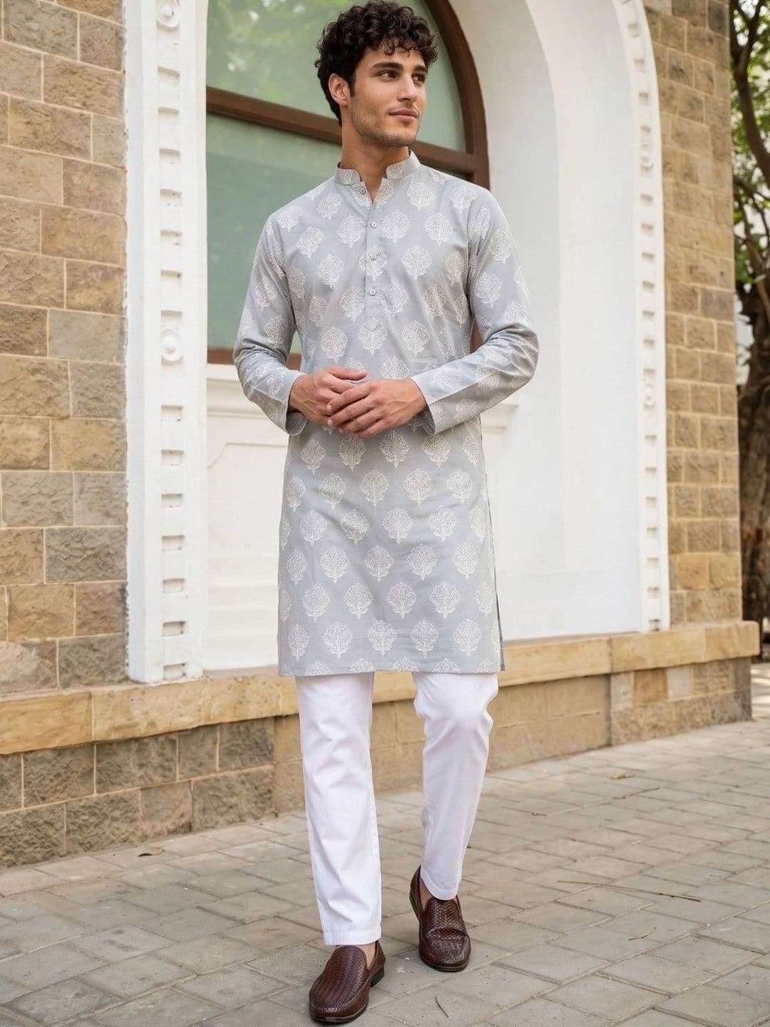 DRIP CHOWK Men Ethnic Motifs Printed Kurta thumbnail 3
