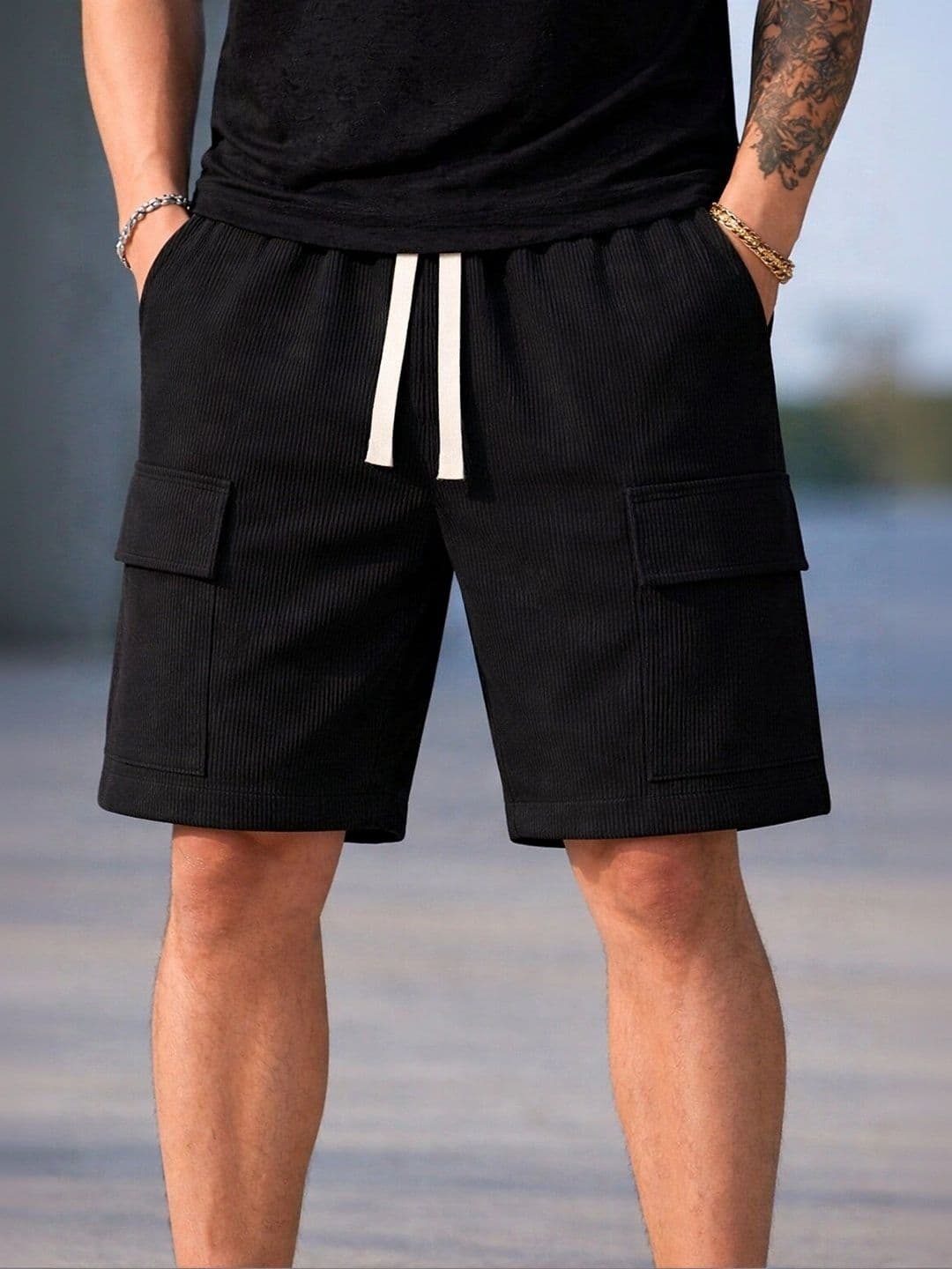 Mast & Harbour Men Cargo Shorts thumbnail 3