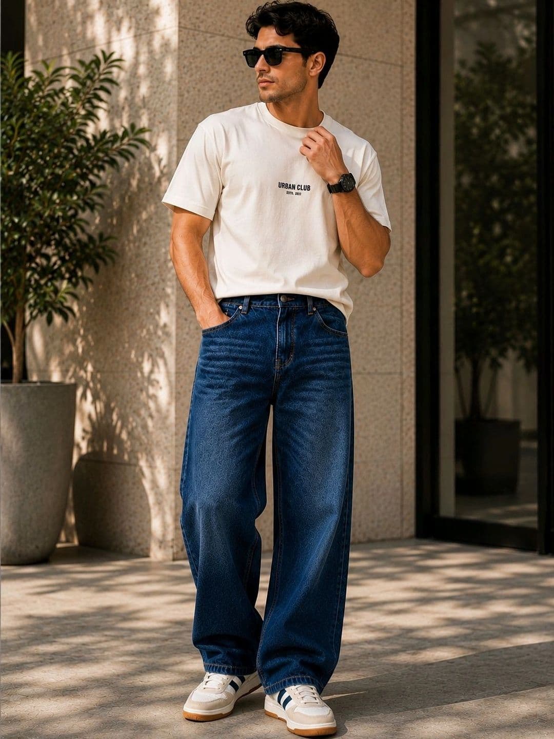 FALKRA Men Mid-Rise Jeans thumbnail 3