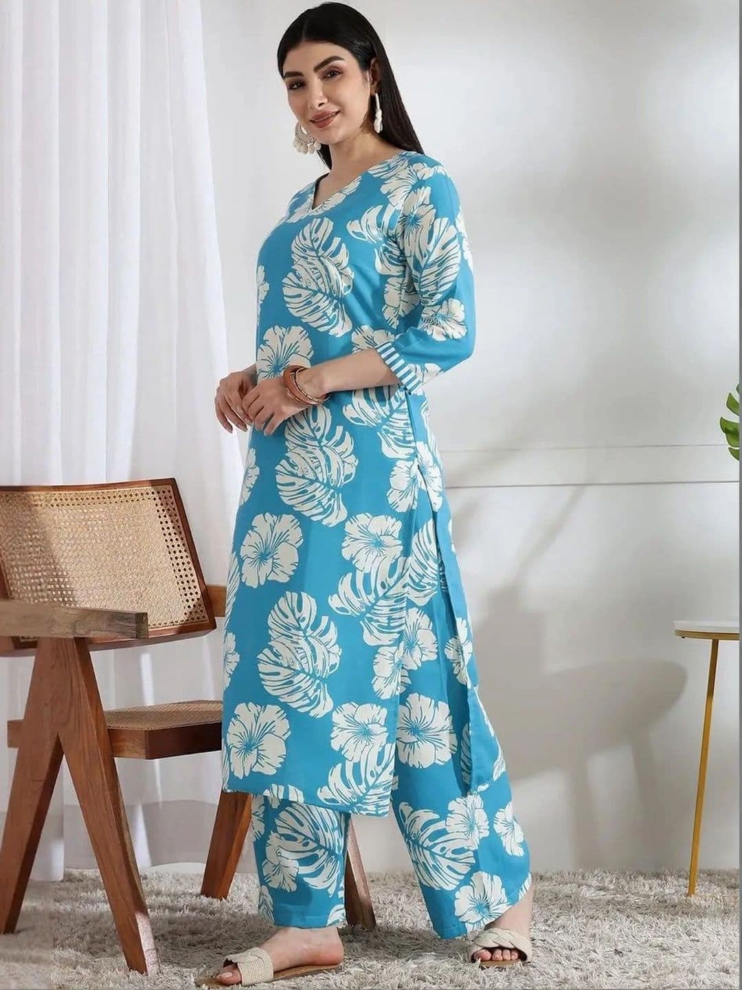 LUGDDA Women Printed Palazzos thumbnail 6
