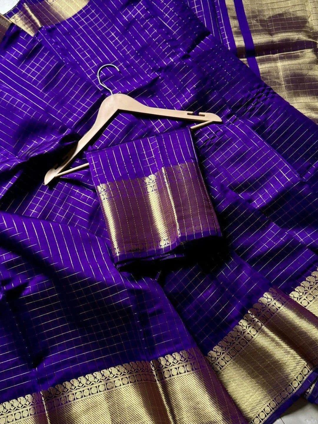 Moda Rapido Zari Pure Cotton Saree thumbnail 5