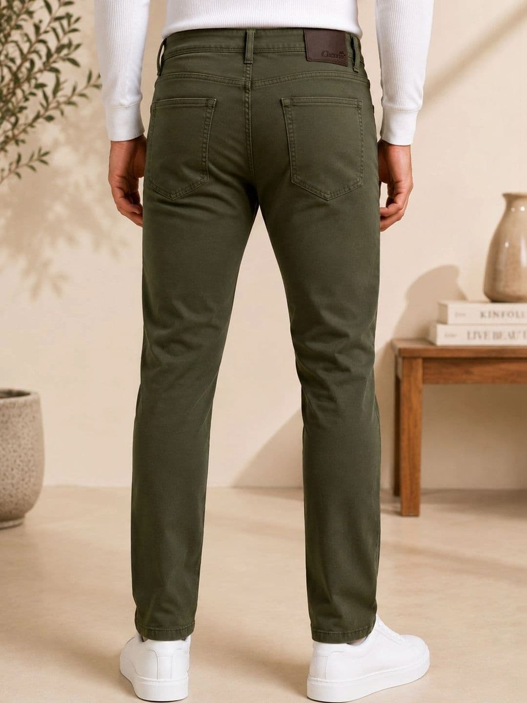 Chennis Men Slim Fit Mid-Rise Stretchable Jeans thumbnail 2