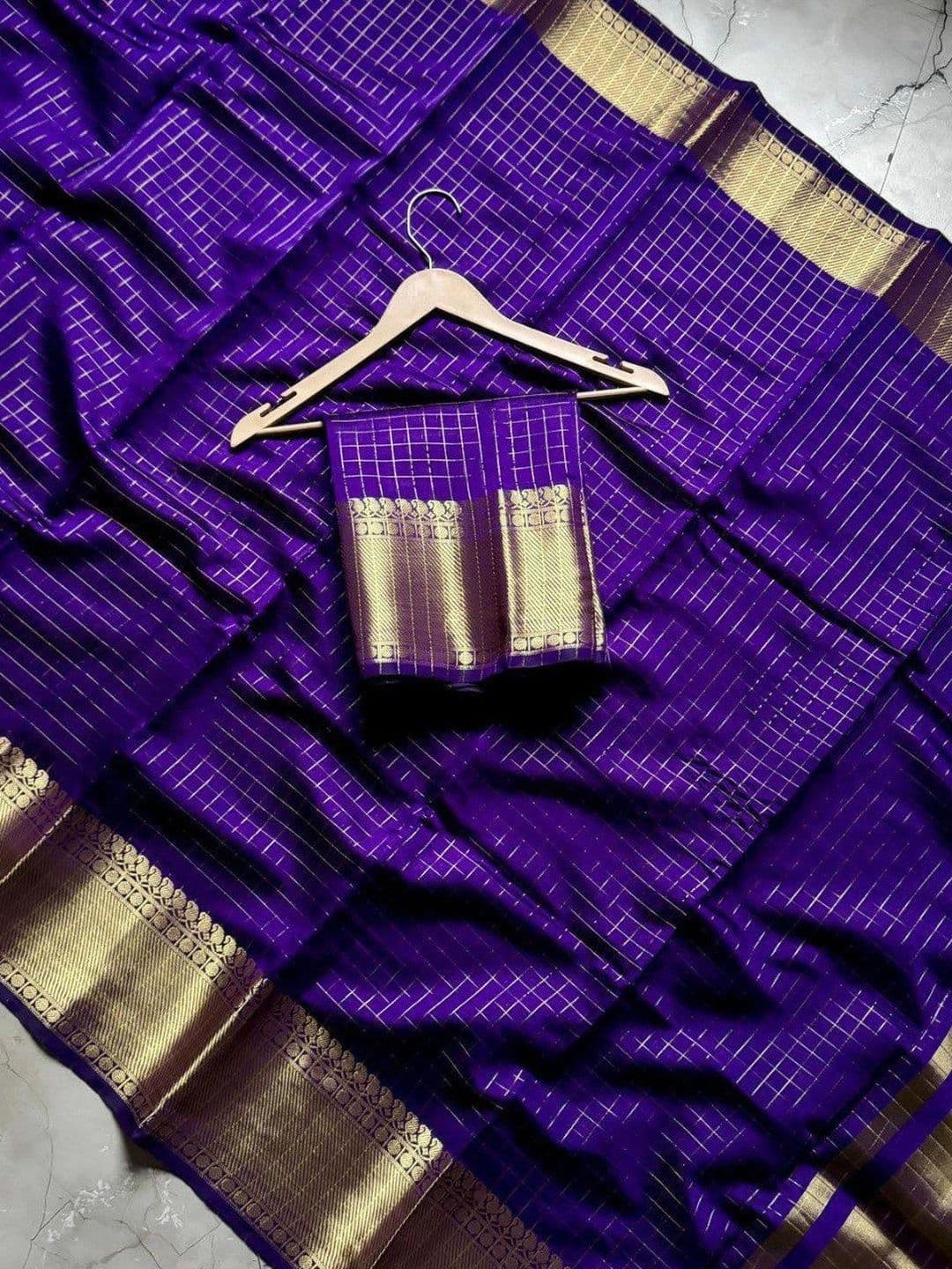 Moda Rapido Zari Pure Cotton Saree thumbnail 3