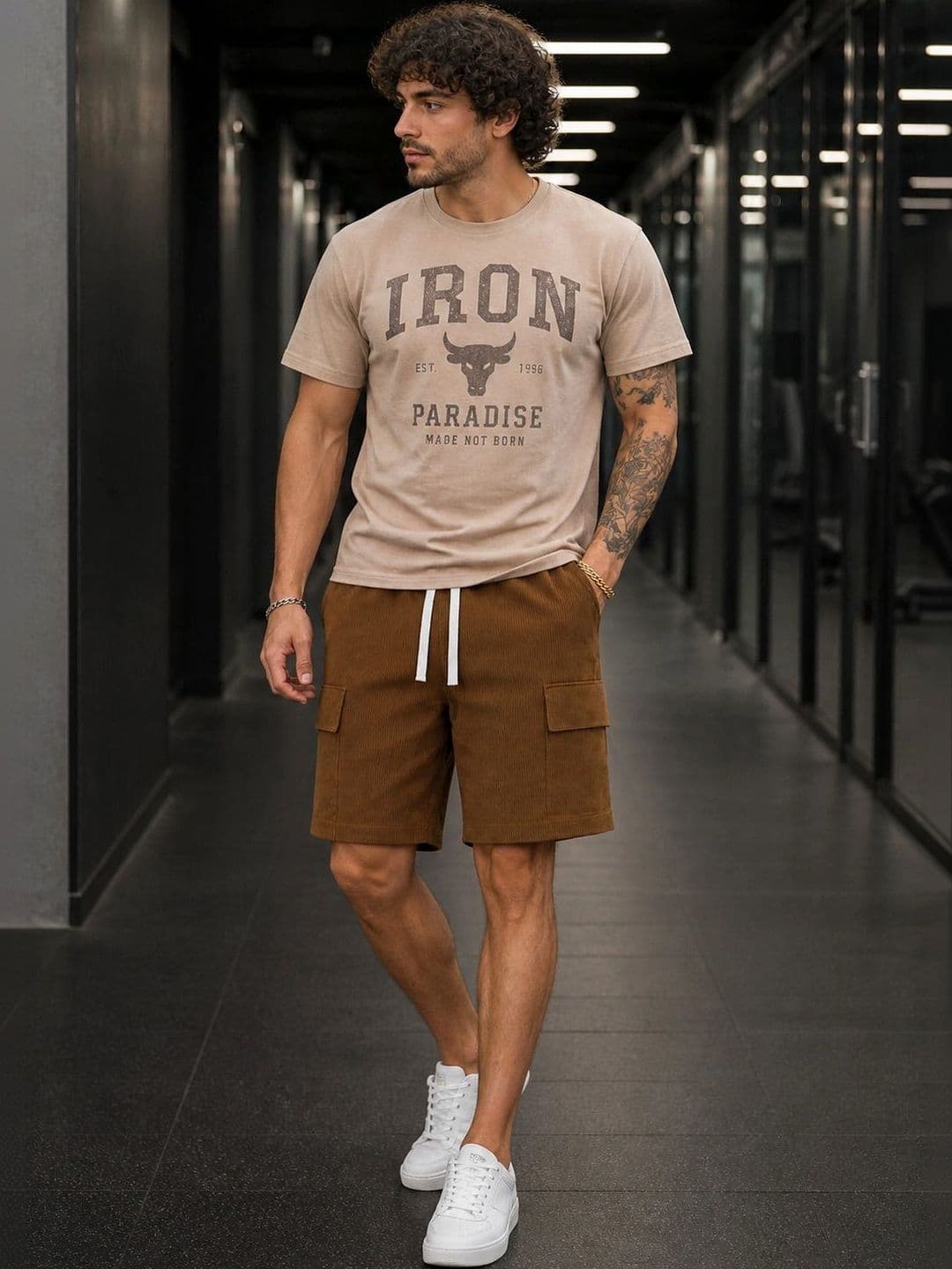 Mast & Harbour Men Cargo Shorts - view 1