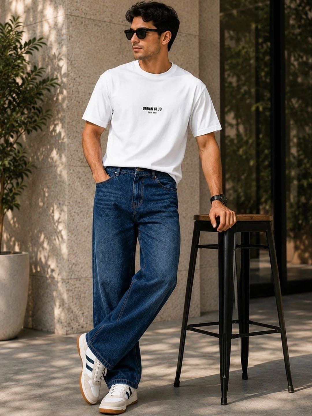 FALKRA Men Mid-Rise Jeans thumbnail 4