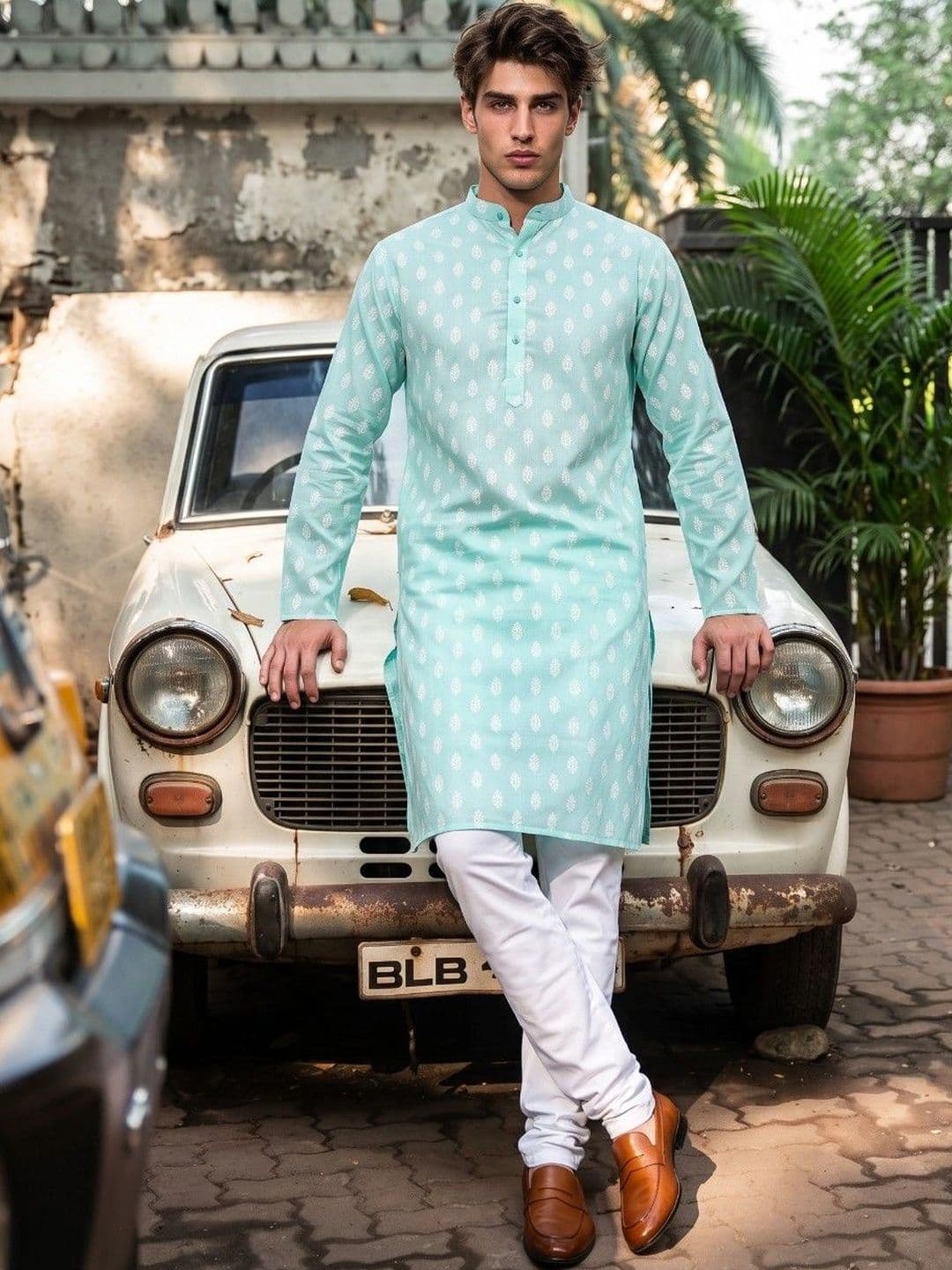 DRIP CHOWK Men Ethnic Motifs Printed Kurta thumbnail 5