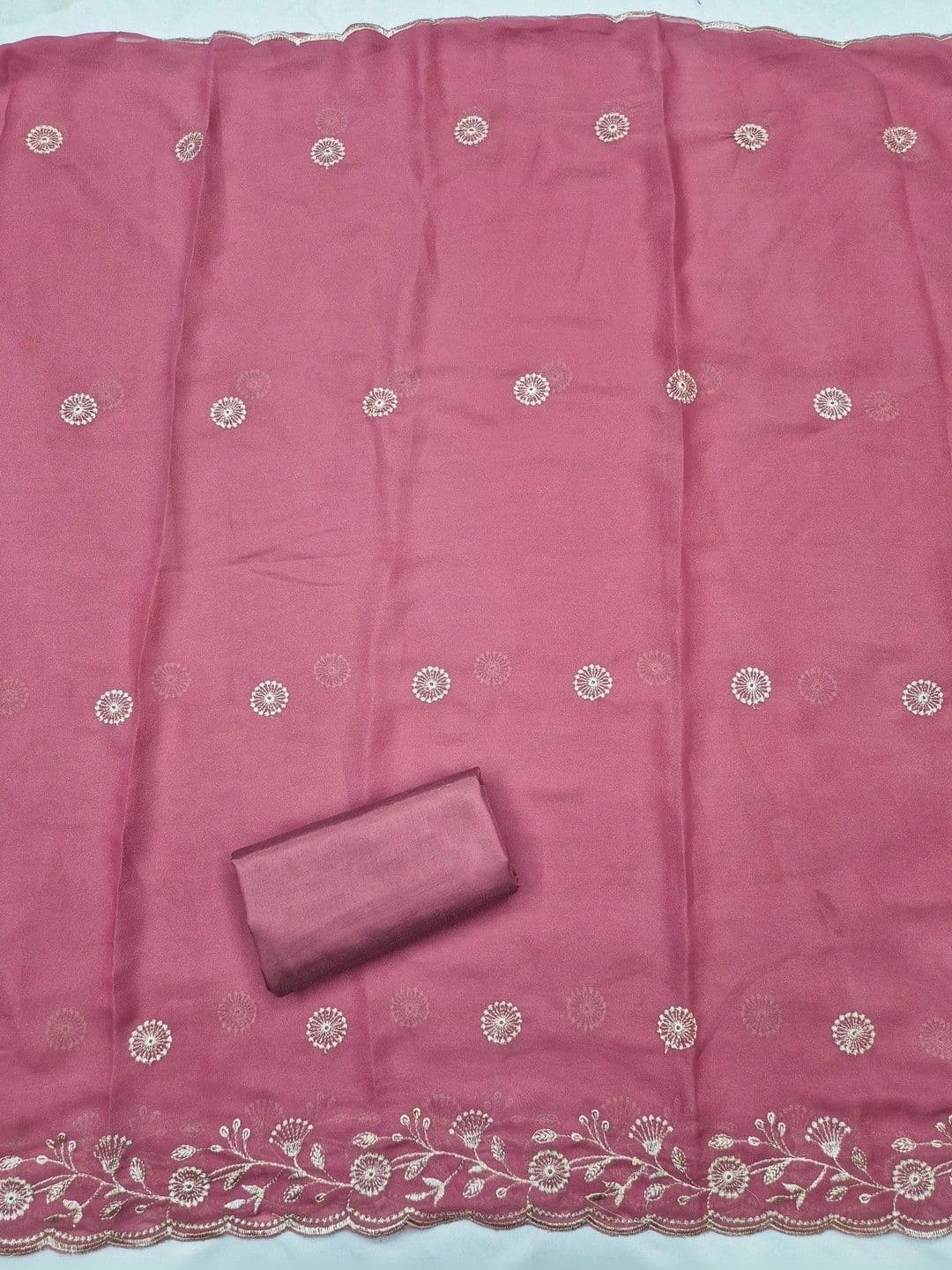 TAVAS Embroidered Unstitched Dress Material thumbnail 4