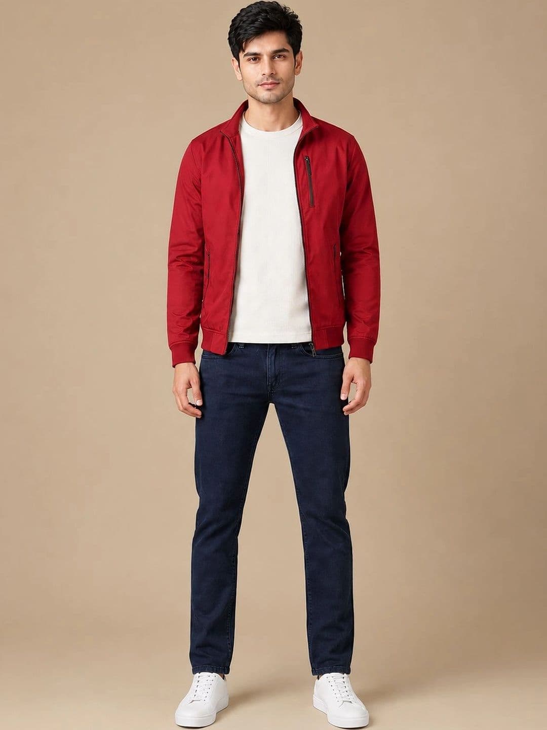 Chennis Men Slim Fit Mid-Rise Stretchable Jeans thumbnail 3