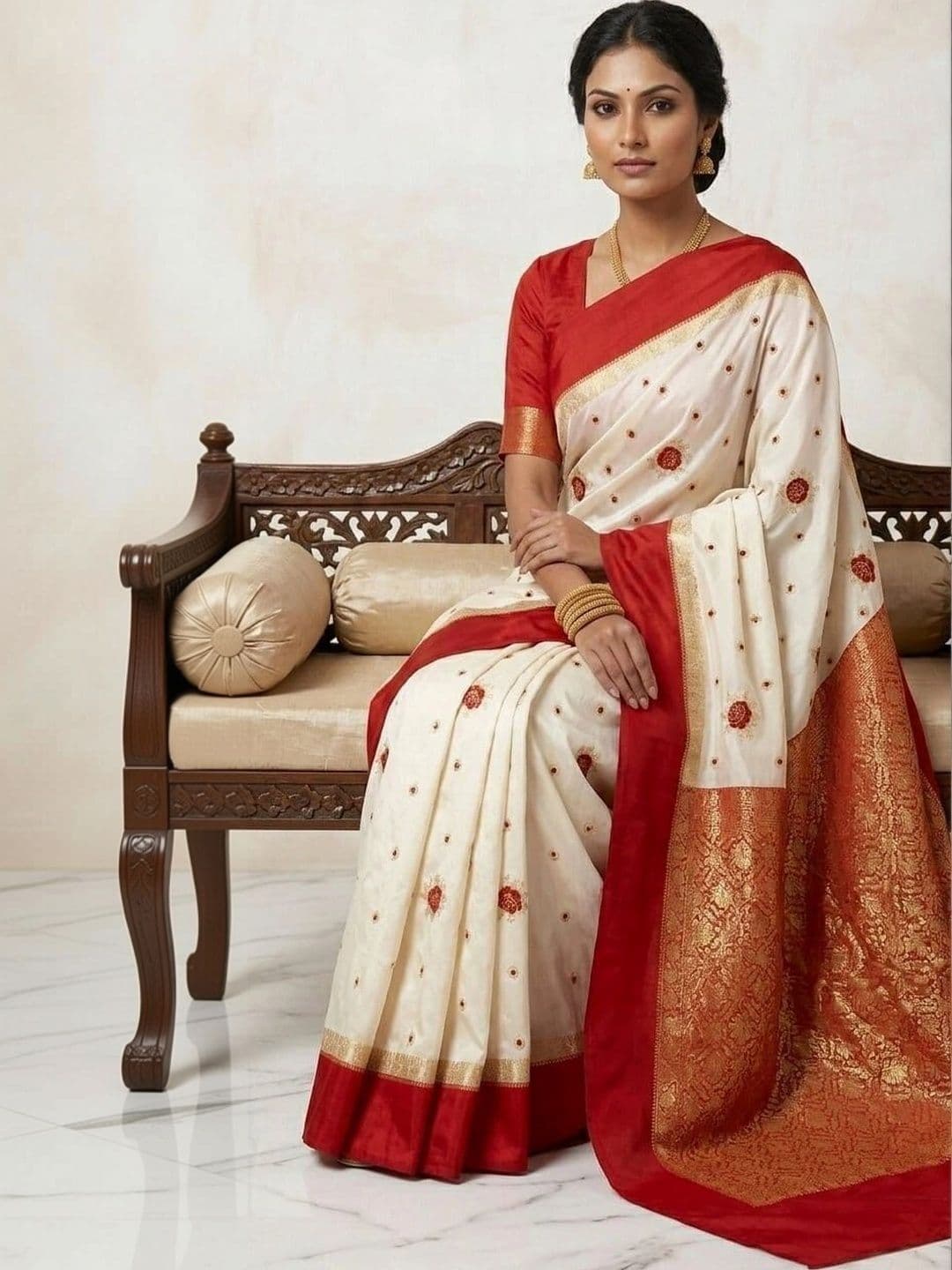 Urban Silk Saree Embroidered Art Silk Sarees thumbnail 3