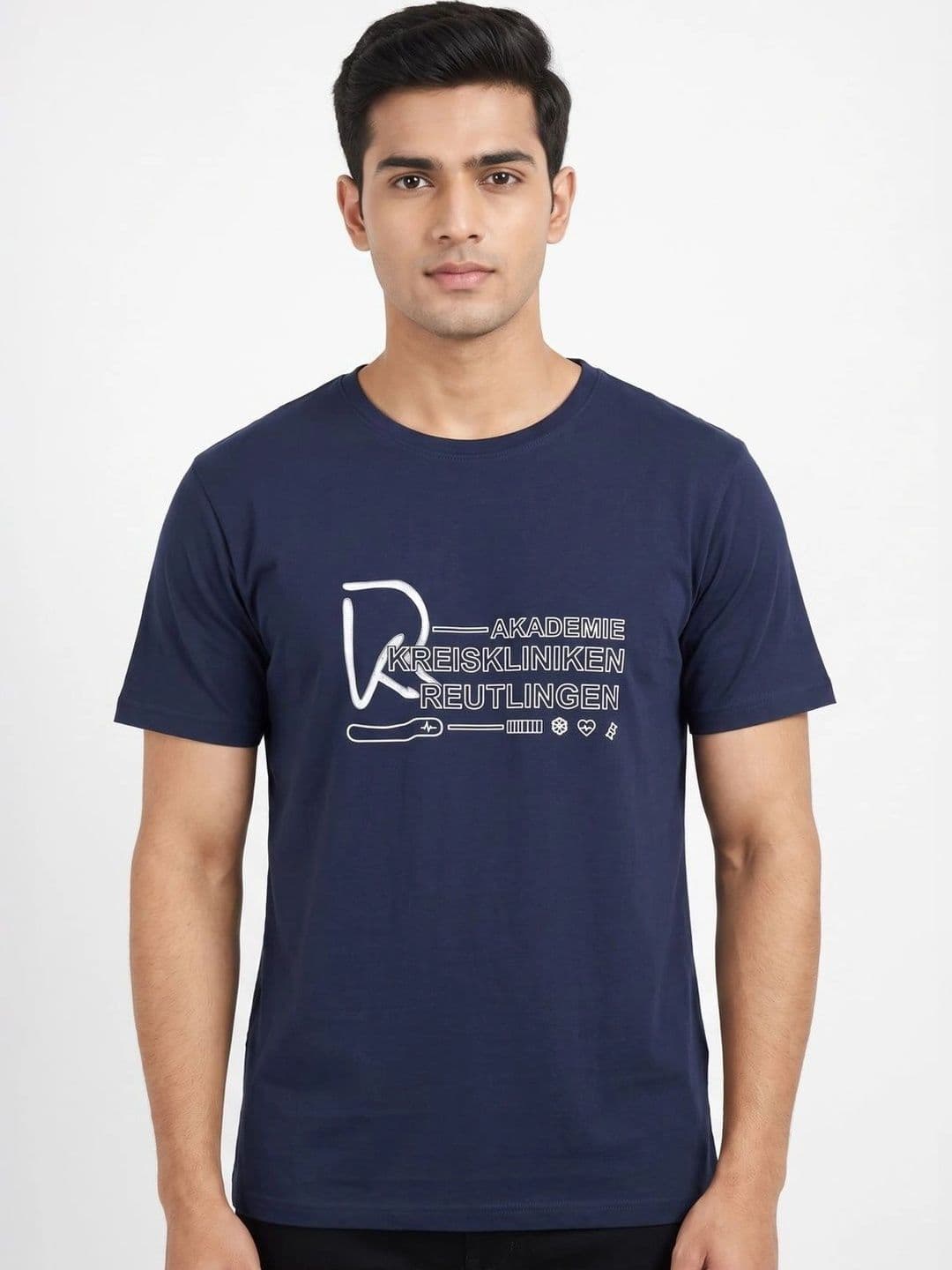 MPRAVEEN Men Typography Printed T-shirt thumbnail 2