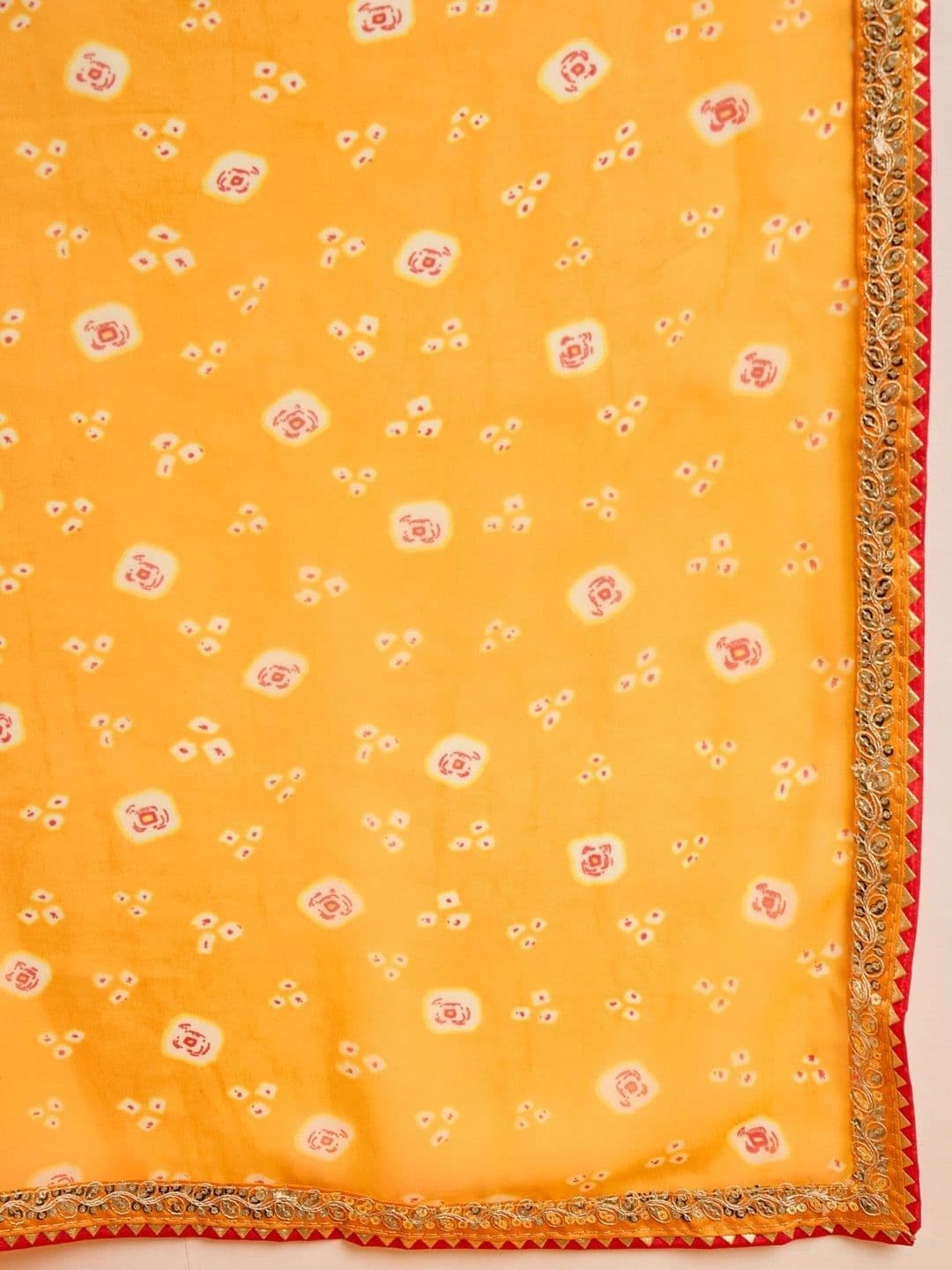Sangria Bandhani Poly Georgette Designer Bandhani Saree thumbnail 5