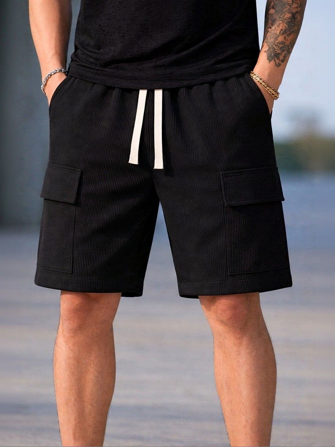 Mast & Harbour Men Cargo Shorts thumbnail 7