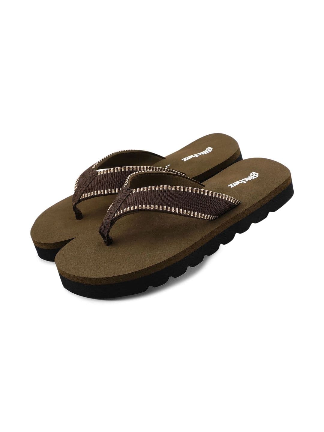 glitchez Men Striped Rubber Thong Flip-Flops thumbnail 6