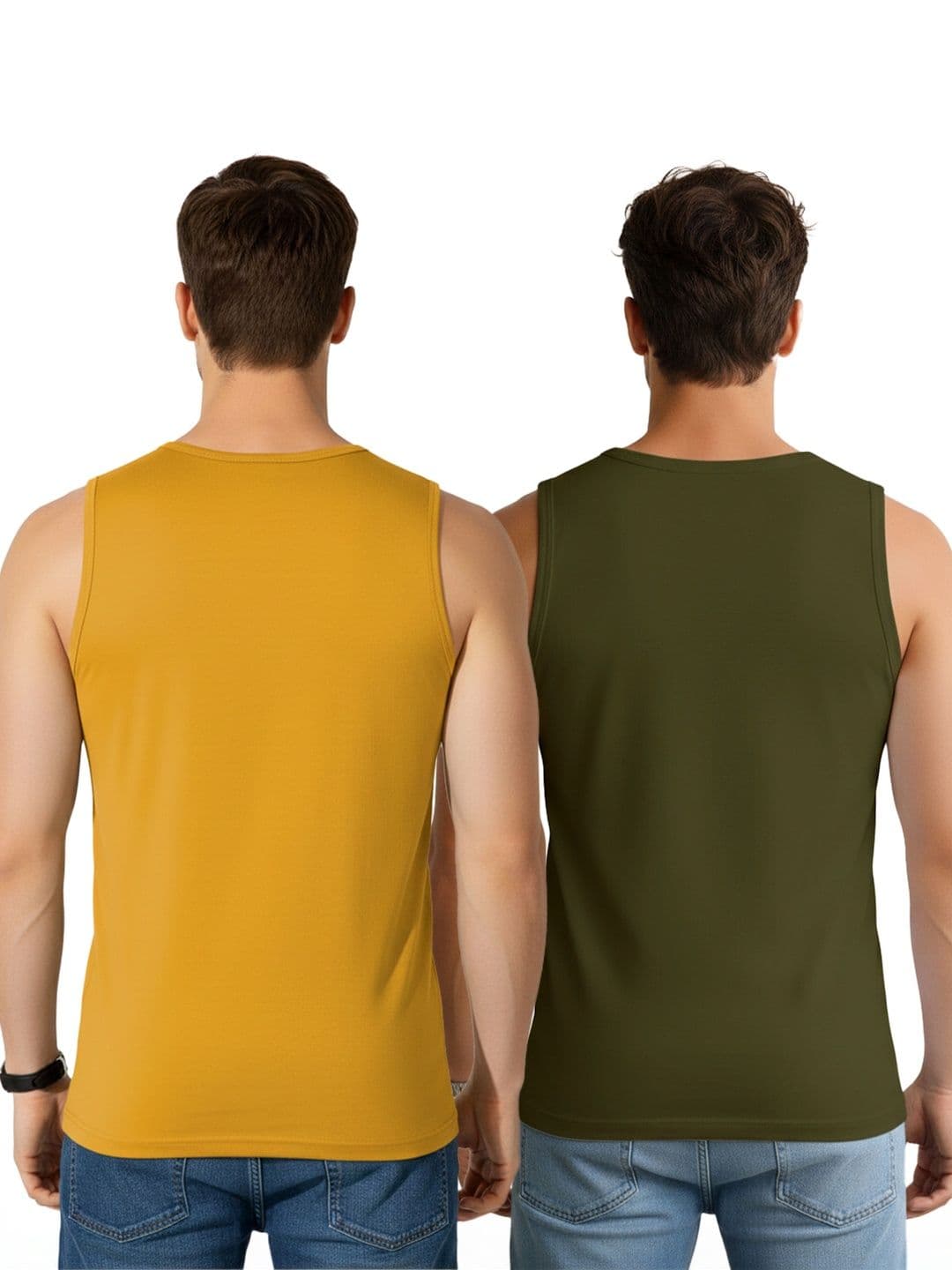 SLOWLORIS Men Pack Of  2 Printed T-shirt thumbnail 3