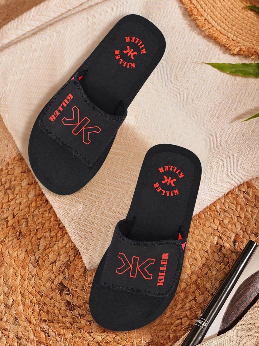 Killer Men Printed Sliders - view 1