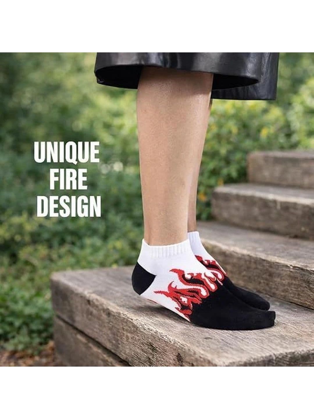 Moda Rapido Men Pack of 7 Cotton Blend Patterned Ankle Length Socks thumbnail 7
