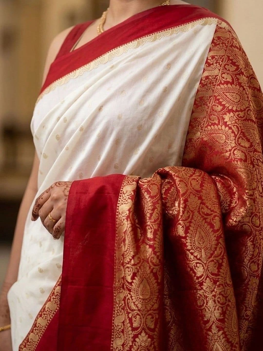 Urban Silk Saree Women Woven Design Zari Art Silk Sarees thumbnail 5