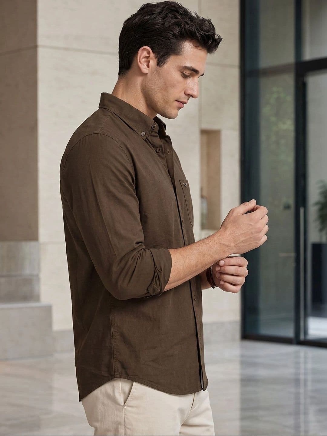 NOBERO Men Classic Casual Shirt thumbnail 2