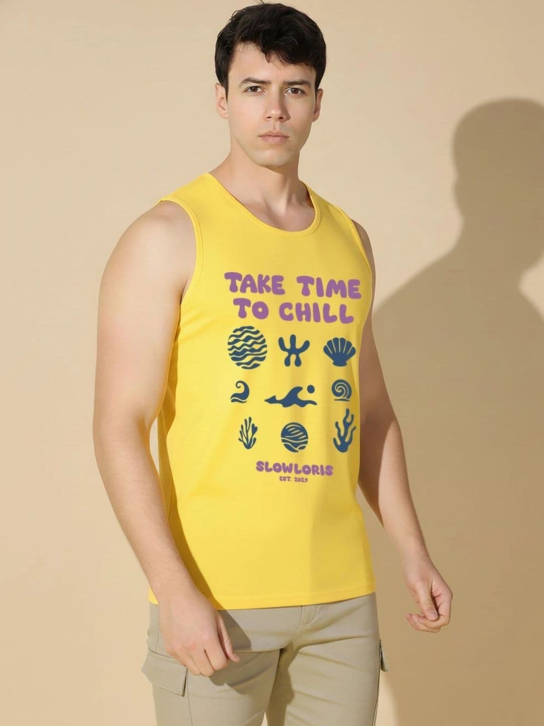 CRYPTIC Men 2  Sleeveless round neck  Printed T-shirt thumbnail 6