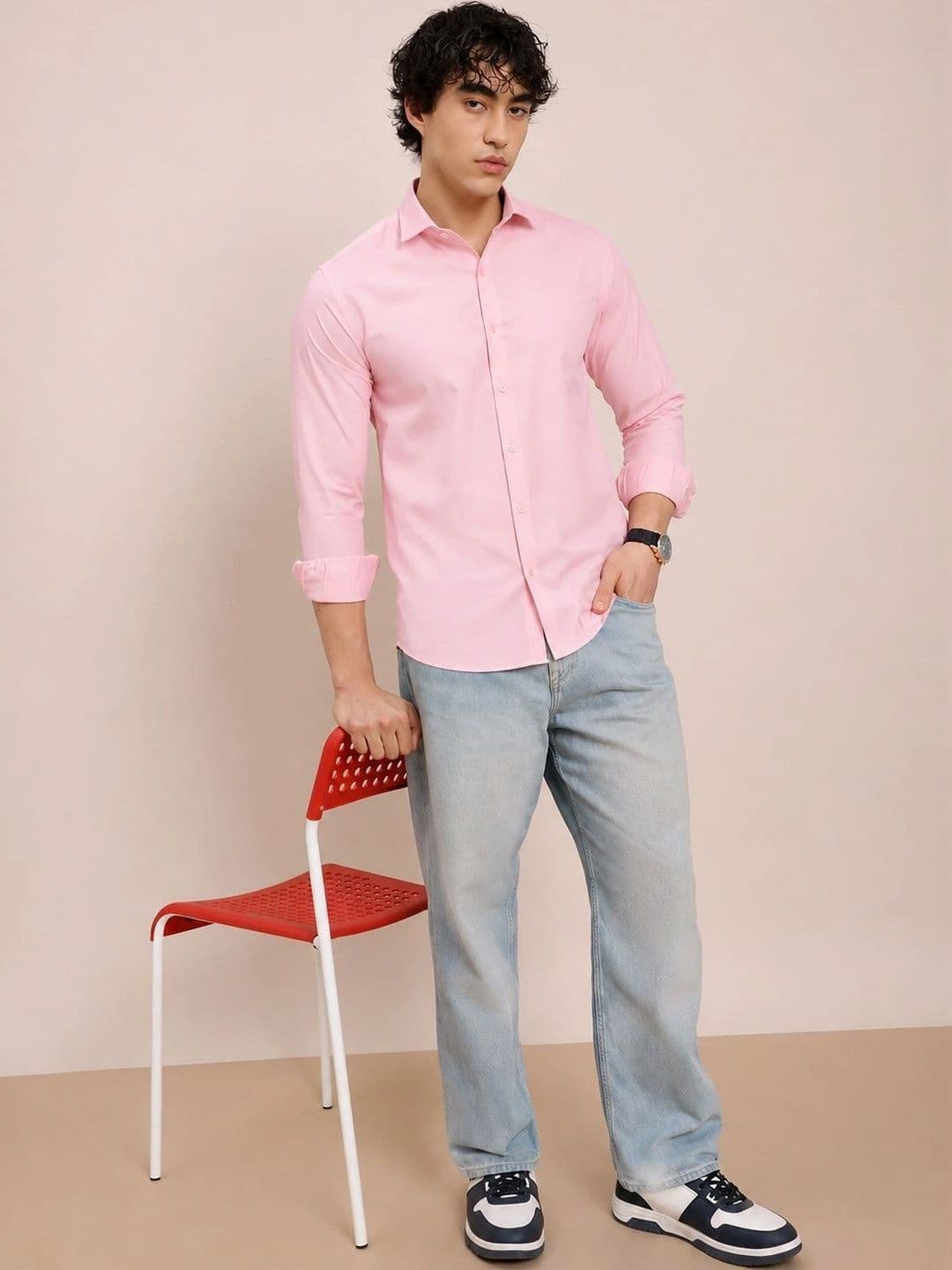 Lee Cross Men Slim Fit Casual Shirt thumbnail 2