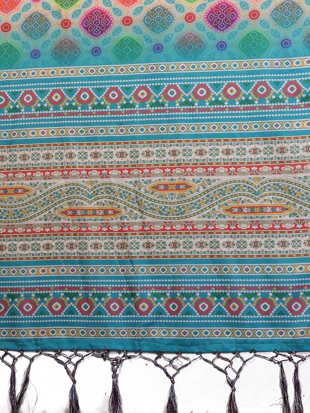 Mitera Floral Designer Saree thumbnail 2