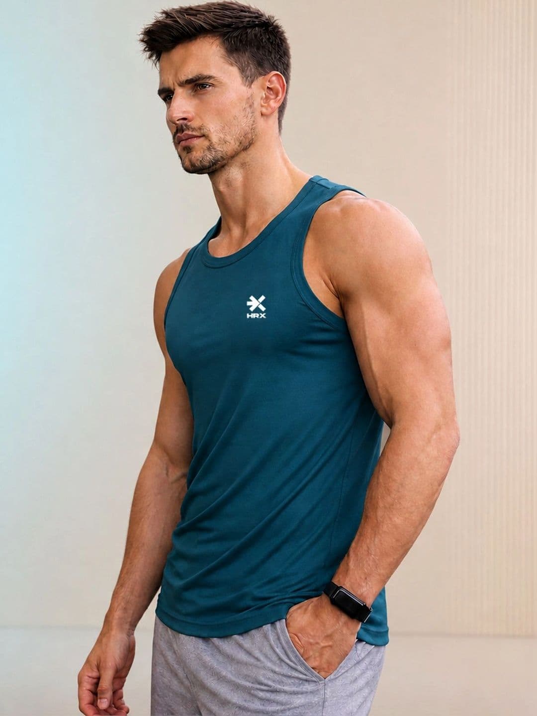 HRX by Hrithik Roshan Gym Vest thumbnail 2