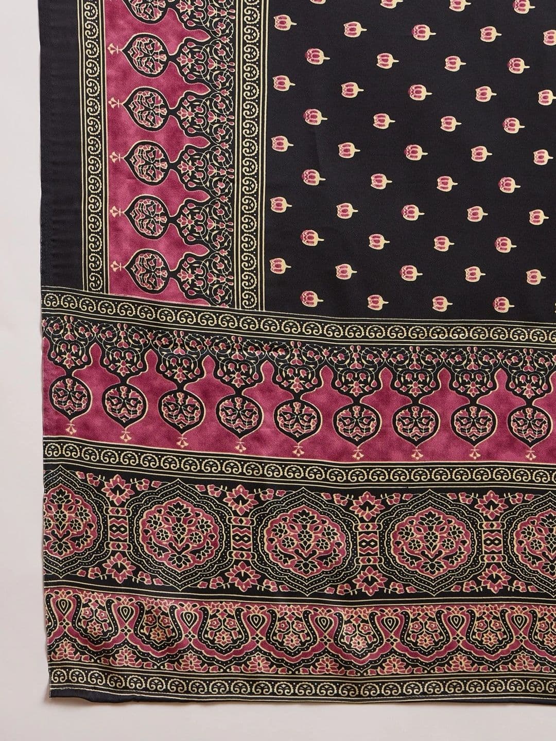ZYVIRA Satin Unstitched Dress Material thumbnail 6