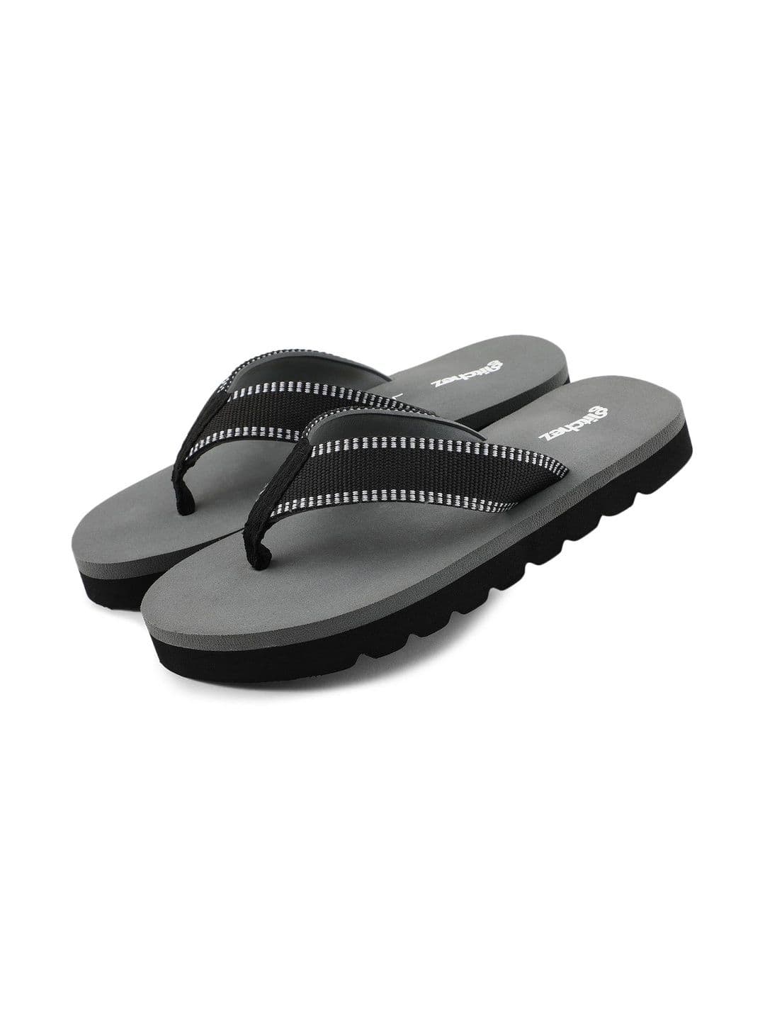 glitchez Men Striped Rubber Thong Flip-Flops thumbnail 7
