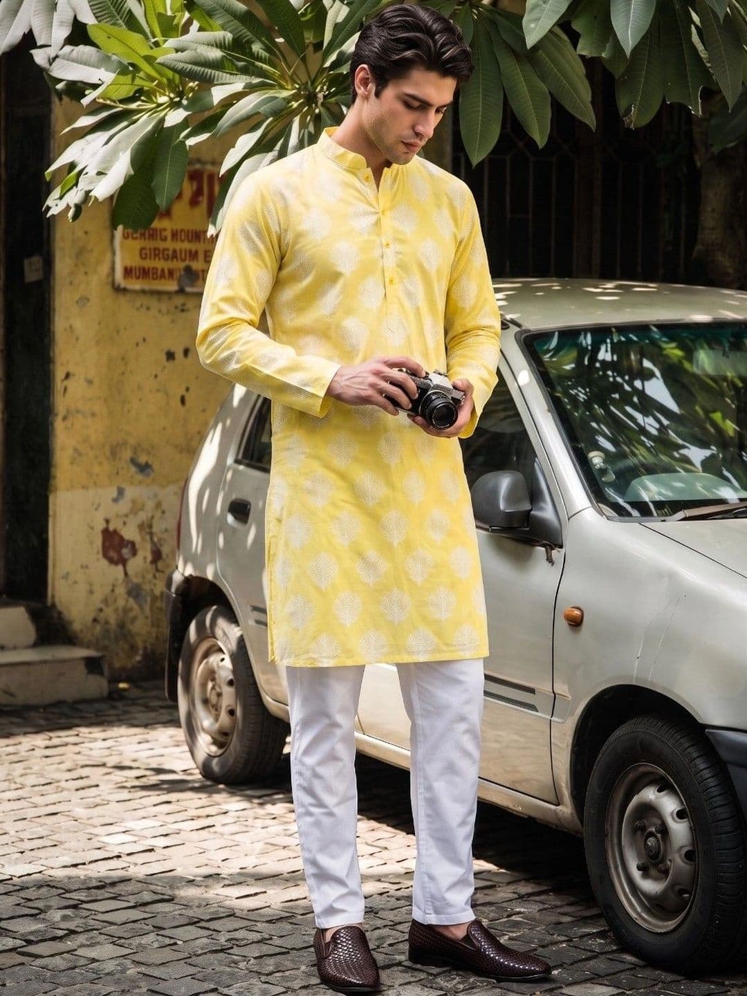 DRIP CHOWK Men Ethnic Motifs Printed Kurta thumbnail 5