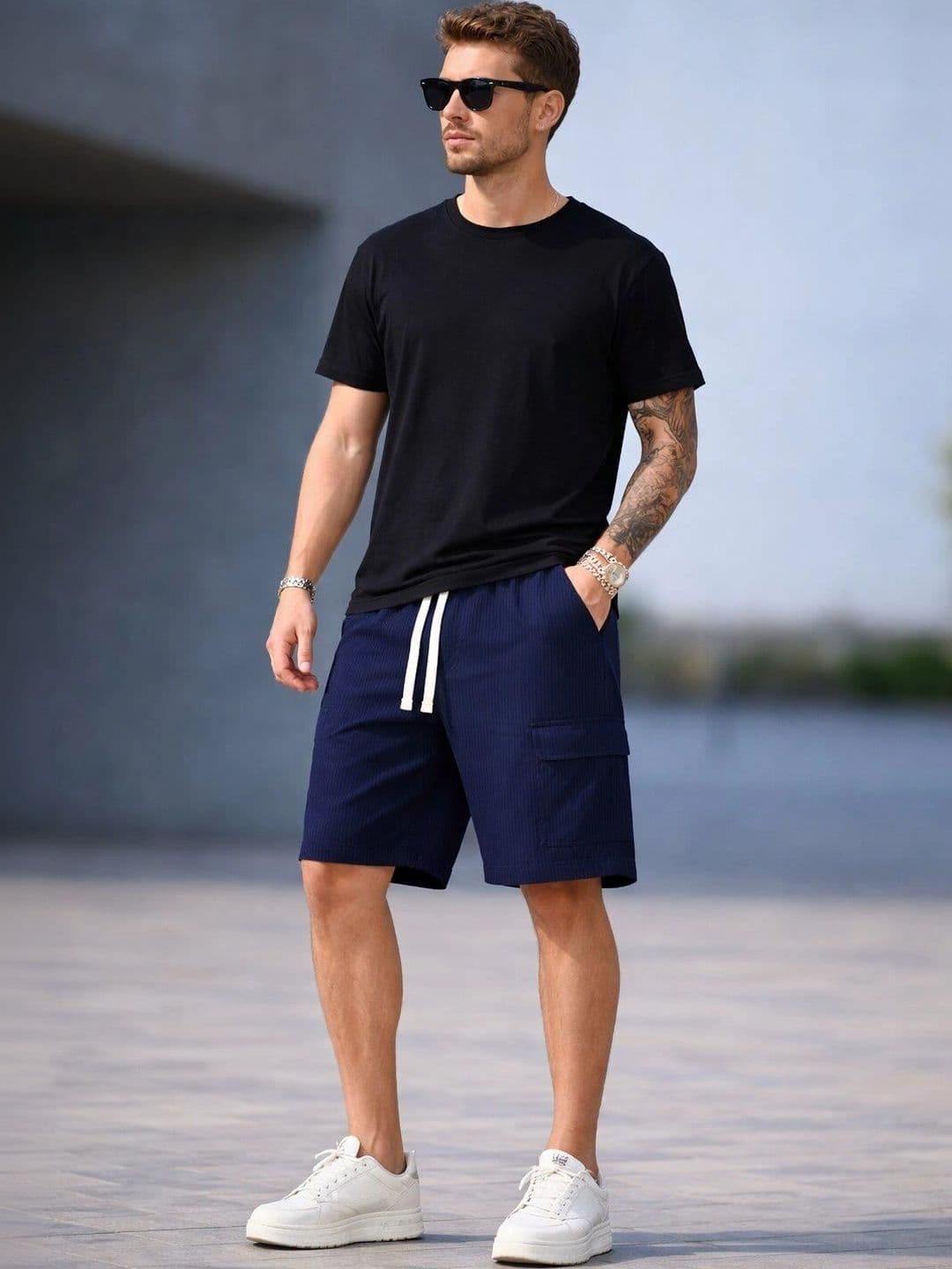 Mast & Harbour Men Shorts thumbnail 6