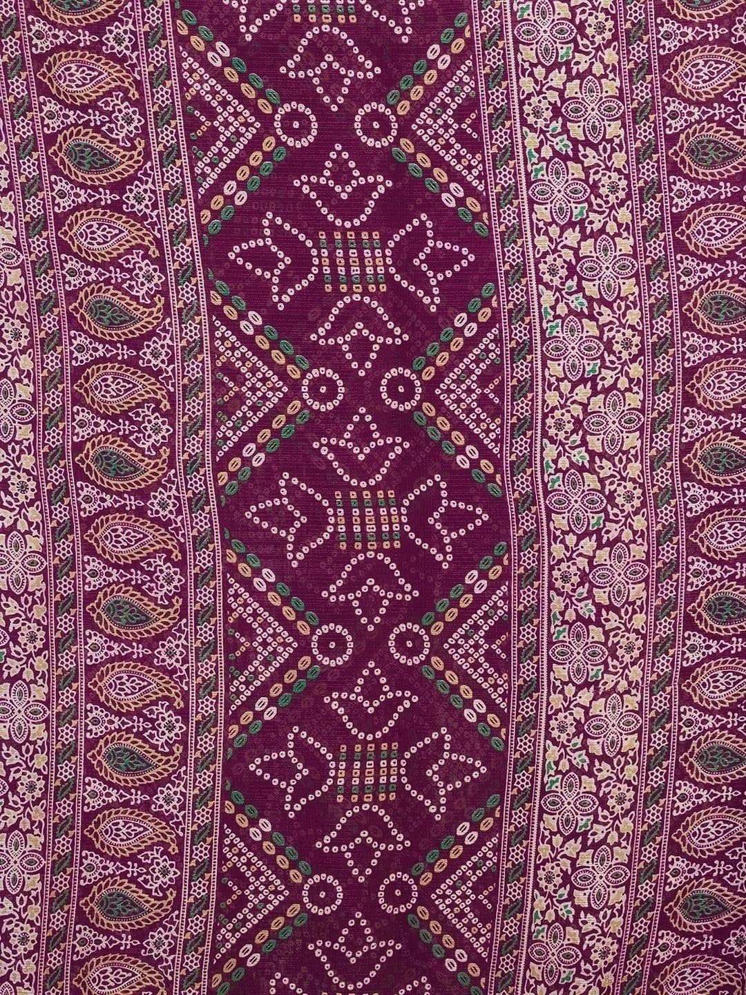 SANISA Bandhani Pure Chiffon Saree thumbnail 5