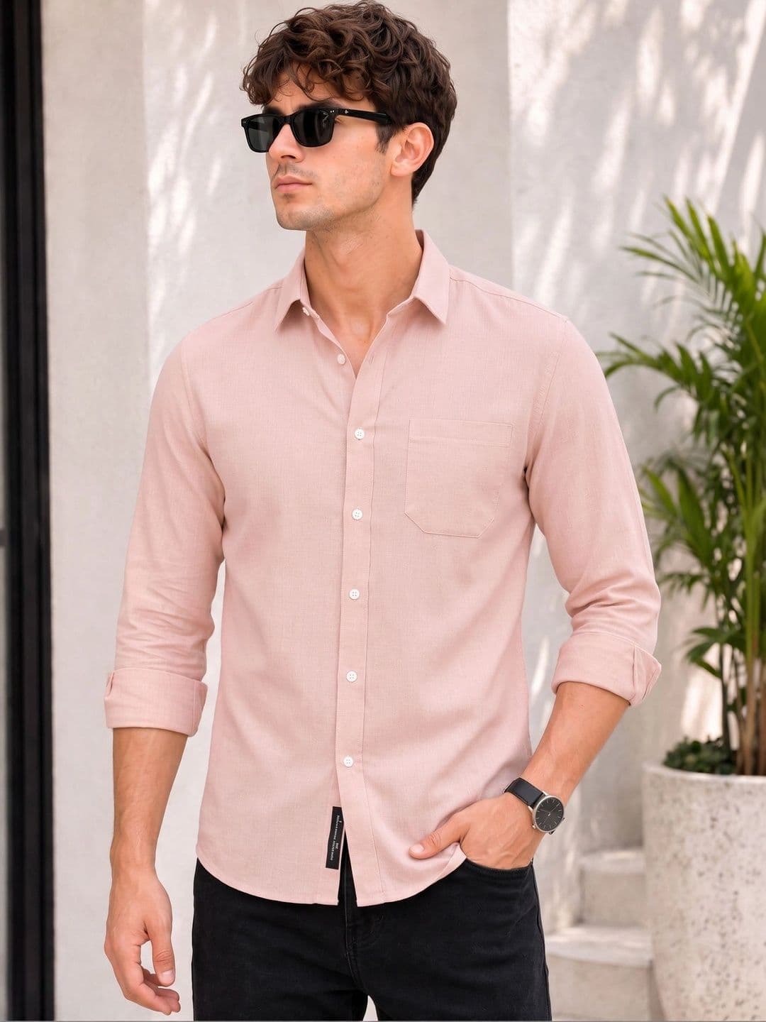 HERE&NOW Men Comfort Casual Shirt - view 1