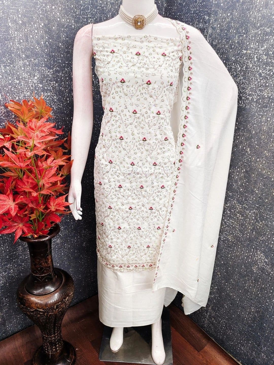 TAVAS Unstitched Dress Material thumbnail 3