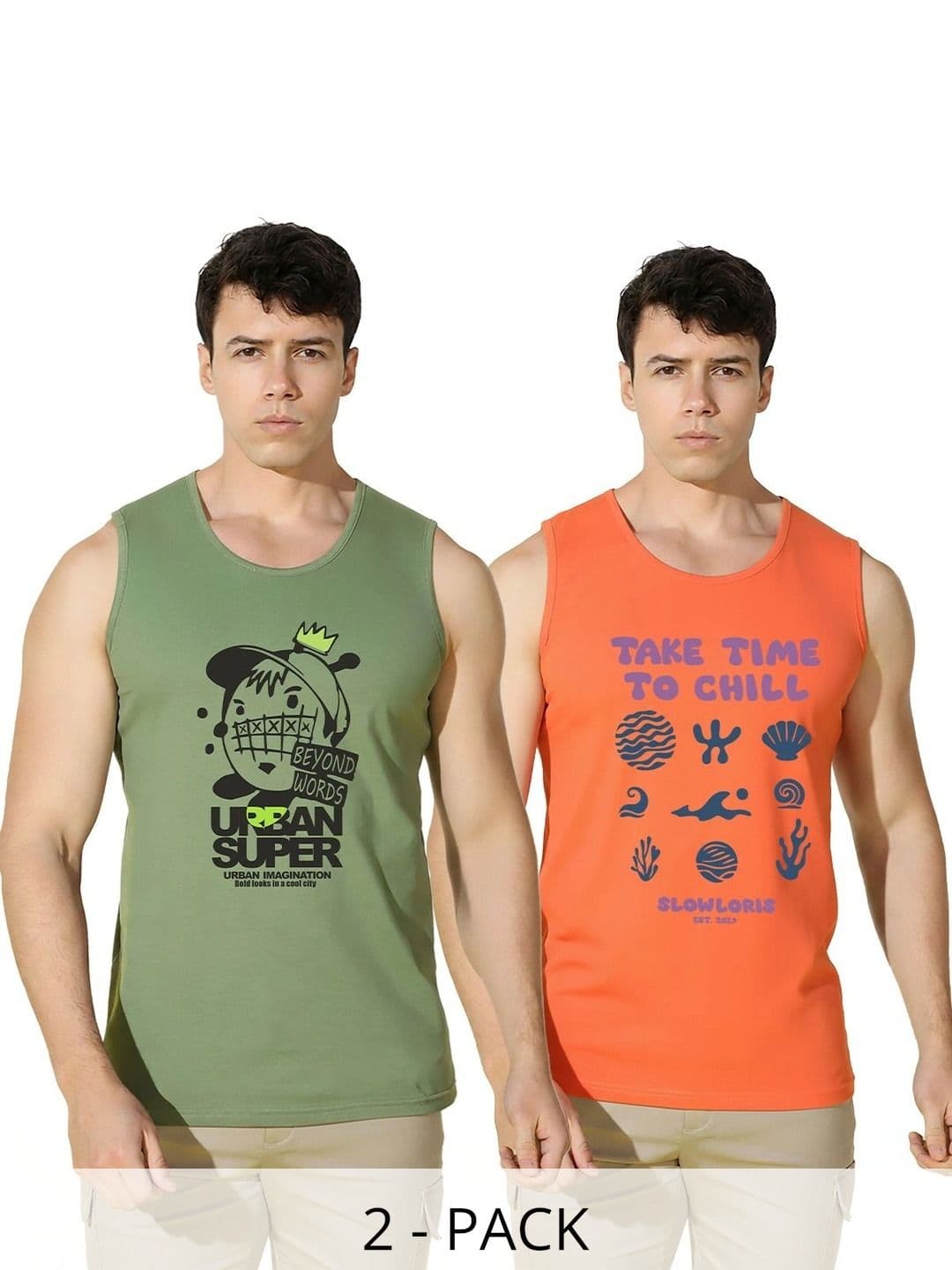 CRYPTIC Men 2 Printed T-shirt - view 1