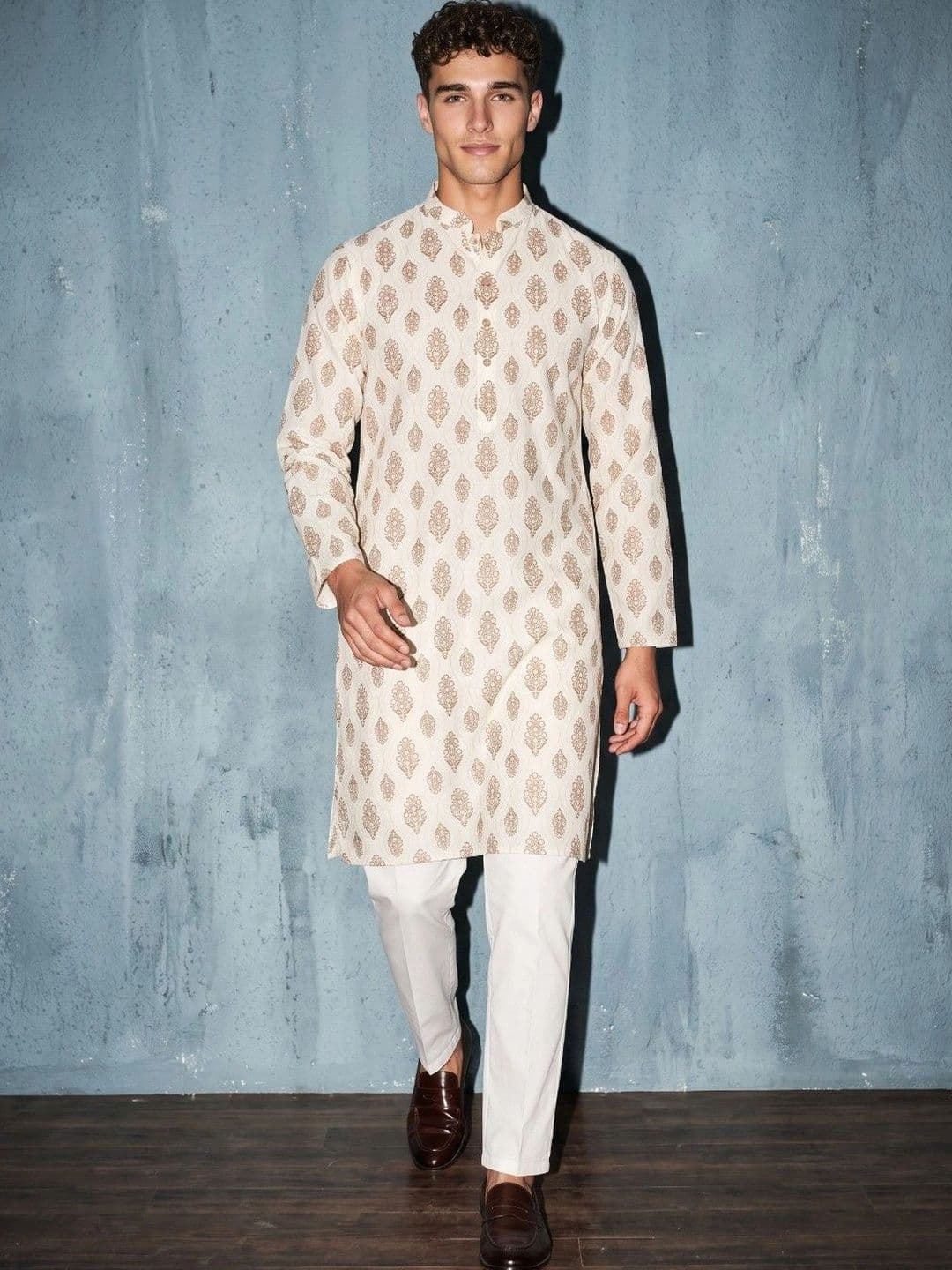 DRIP CHOWK Men Ethnic Motifs Printed Kurta - view 1