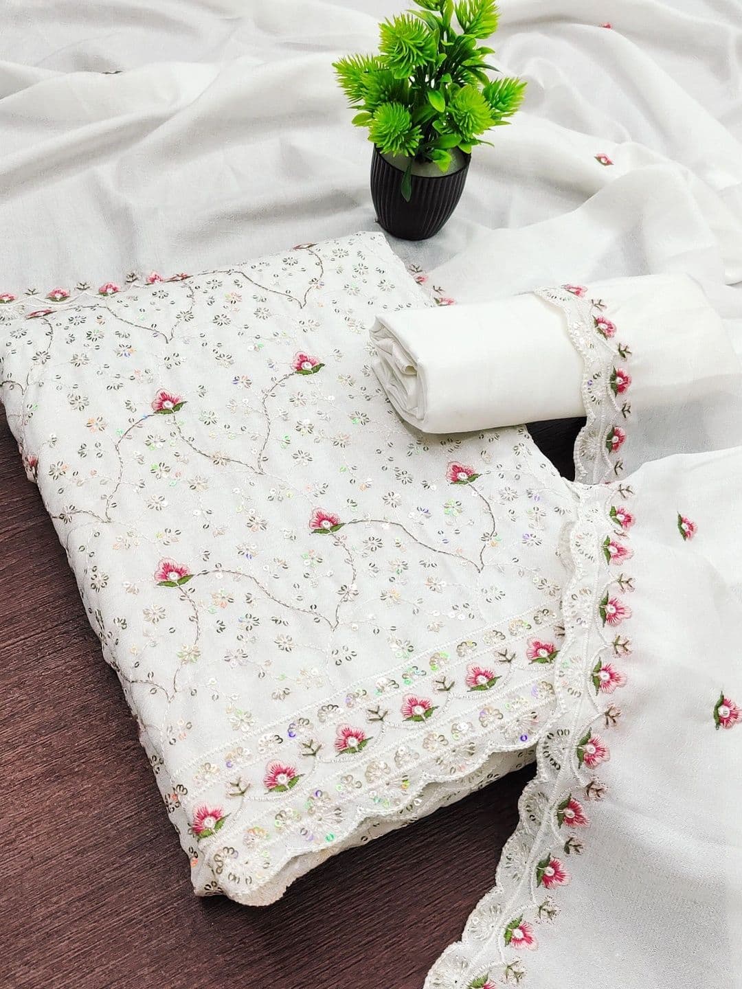 TAVAS Unstitched Dress Material thumbnail 5