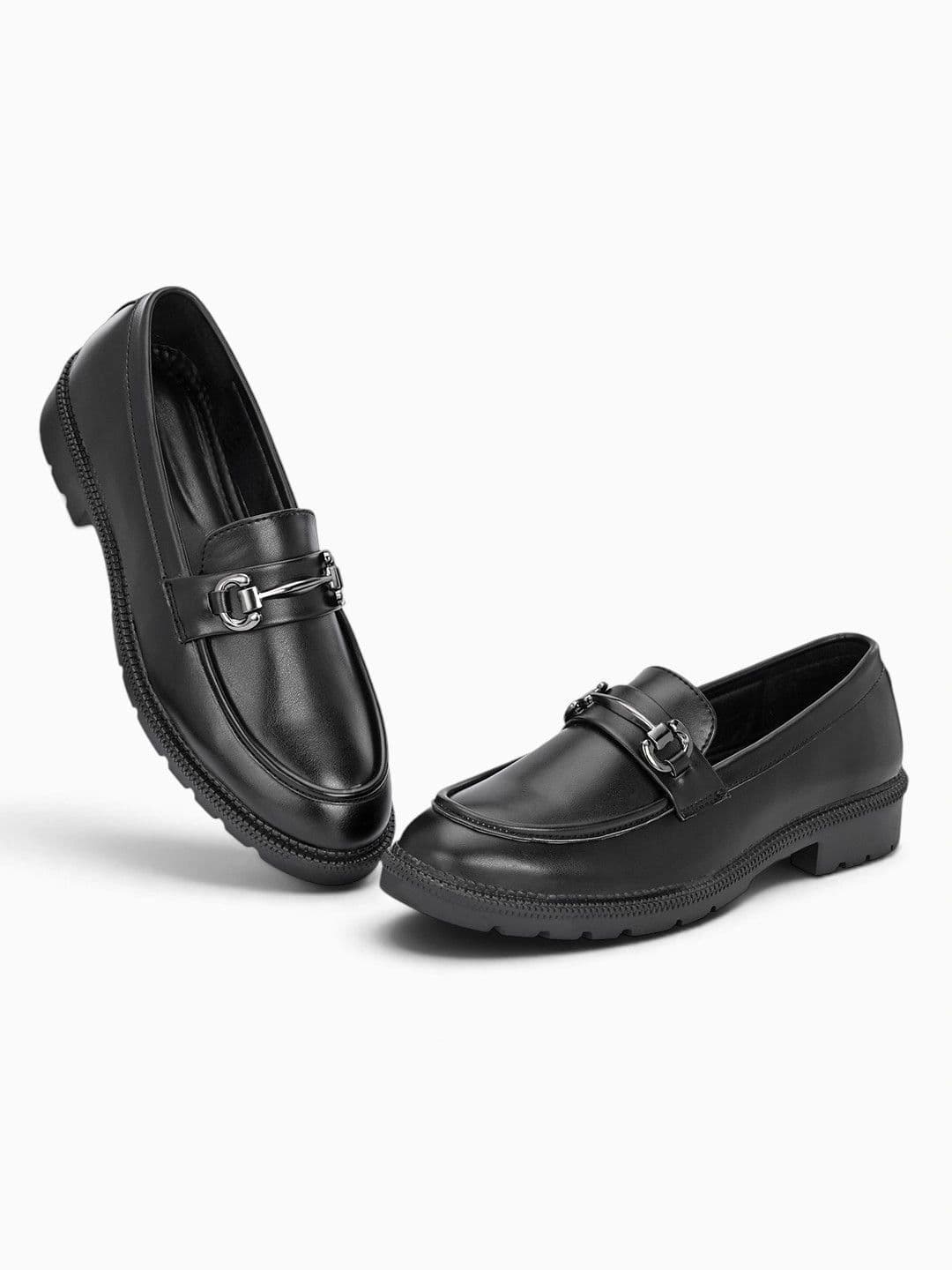 INVICTUS Men Round Toe Slip-On Loafers Shoes thumbnail 2