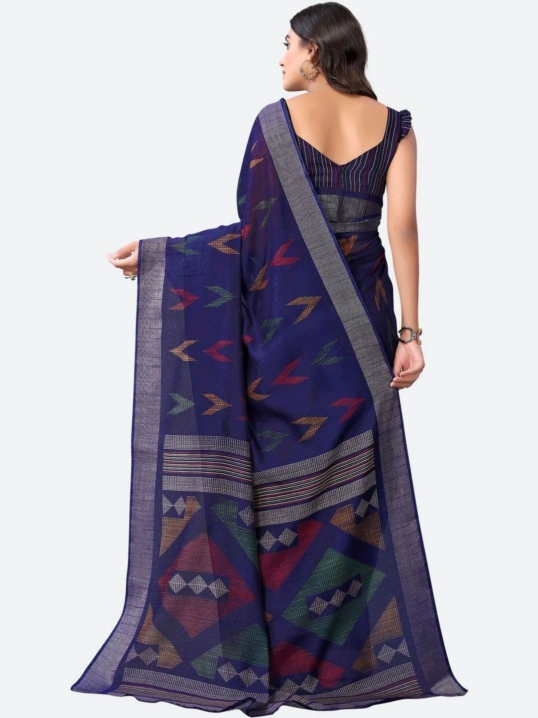 SANISA Ethnic Motifs Saree thumbnail 2