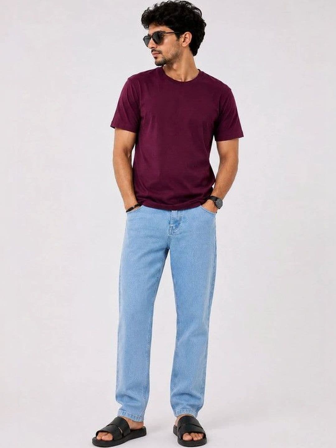 ETON VALLEY Men Straight Fit Mid-Rise Jeans thumbnail 3