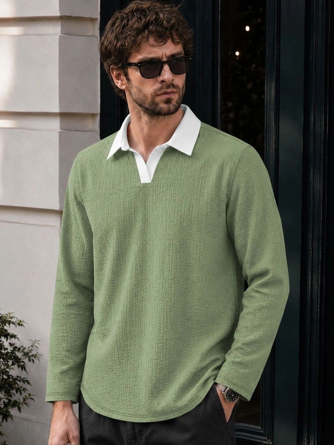 Moda Rapido Men Polo Collar T-shirt - view 1