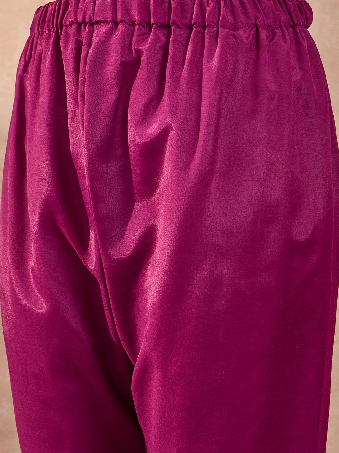 ZYVIRA Satin Unstitched Dress Material thumbnail 7