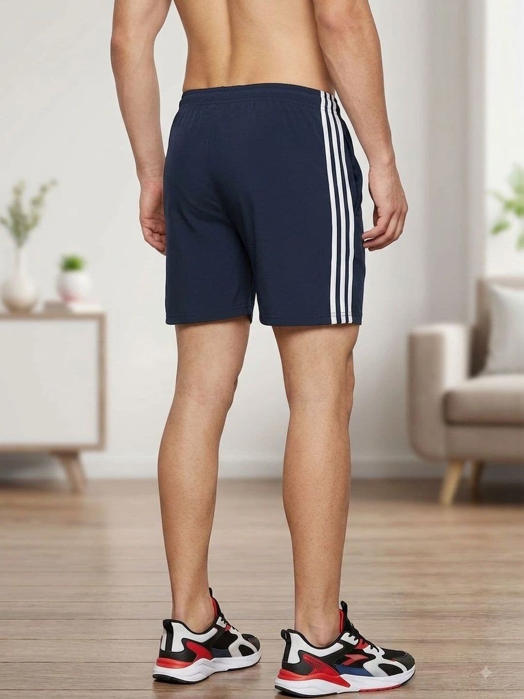Zaahii Striped Thigh Length Boxers thumbnail 5